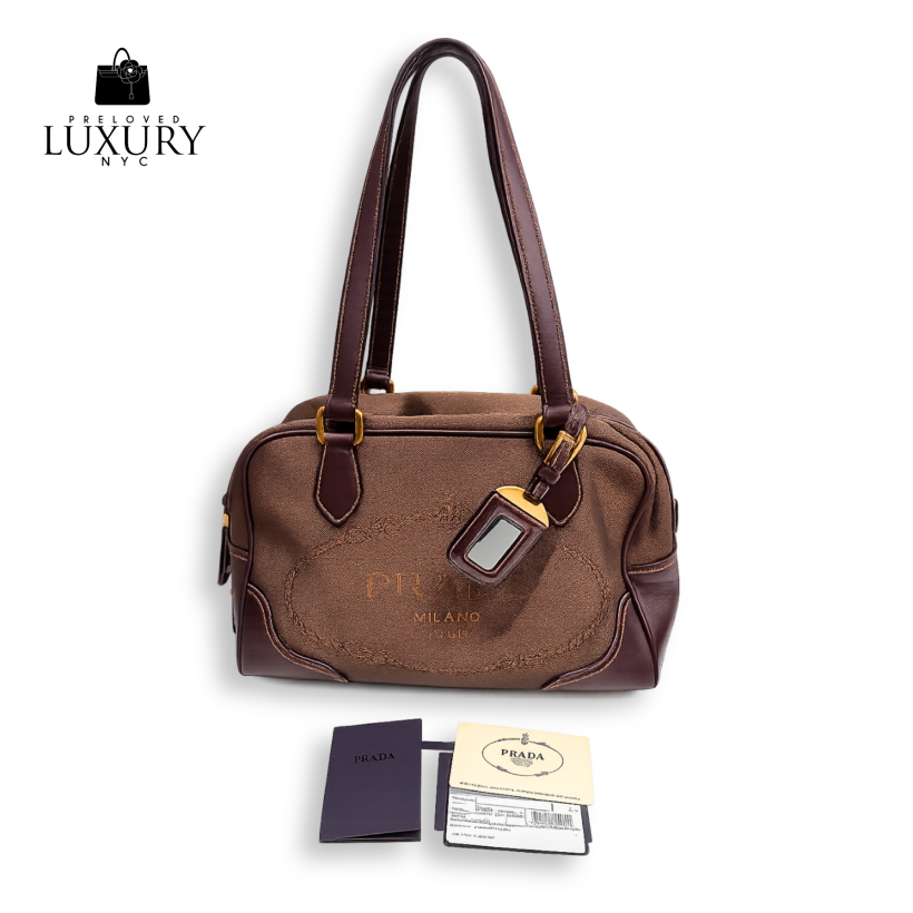 PRADA Boston Jacquard