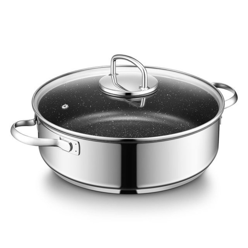 Garnek/rondel ze stali nierdzewnej 28cm 5,2L bezia