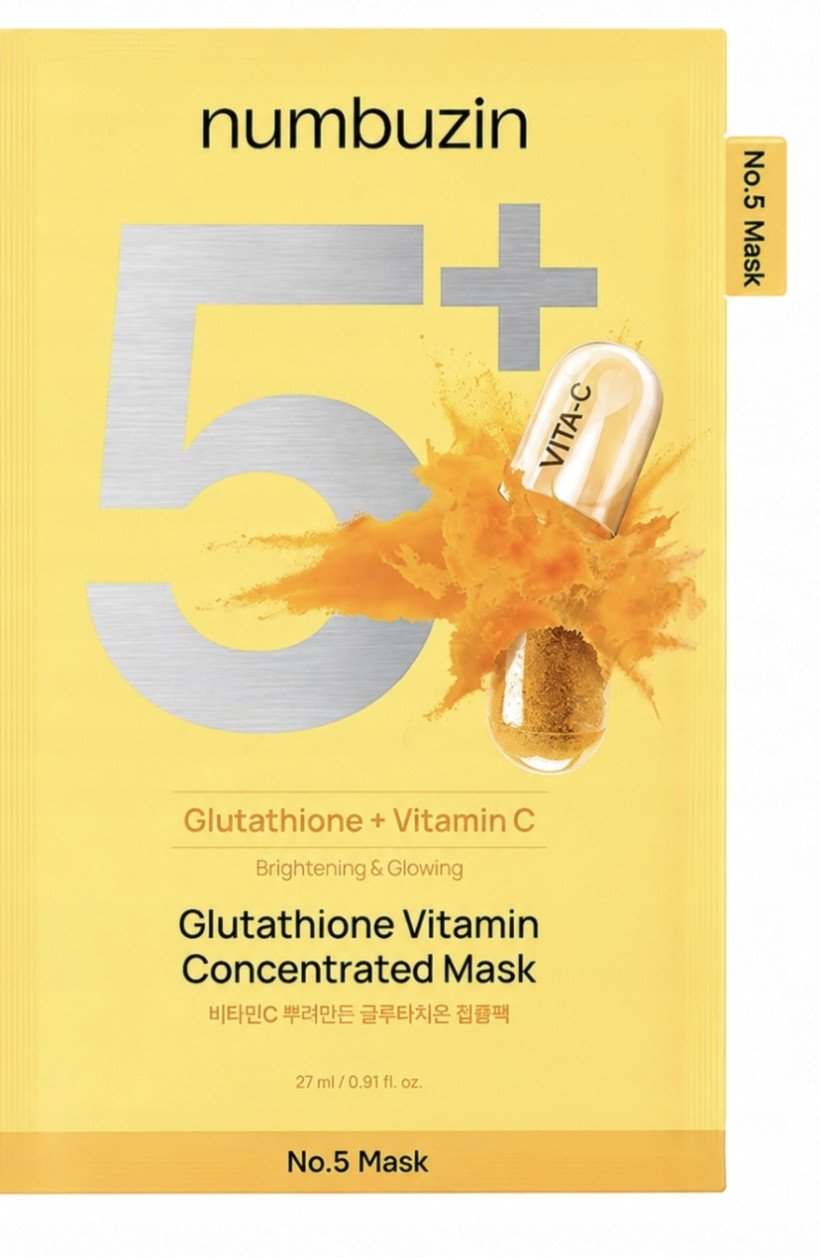 numbuzin No.5 Vitamin Spotlight Sheet Mask.