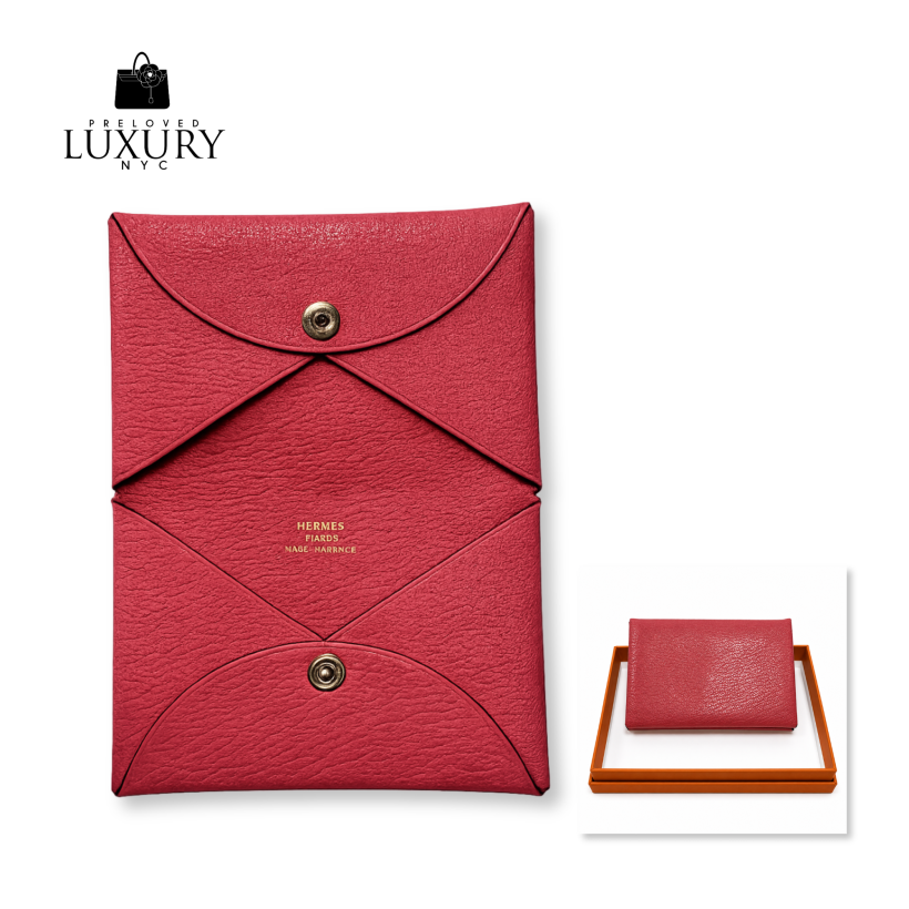HERMES Calvi Card Holder