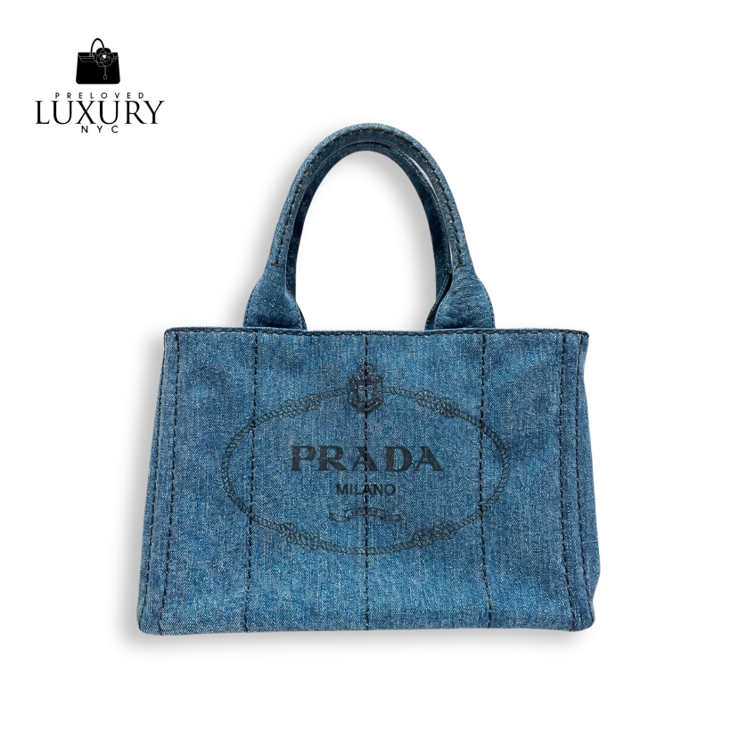 PRADA Canapa Tote Bag Mini