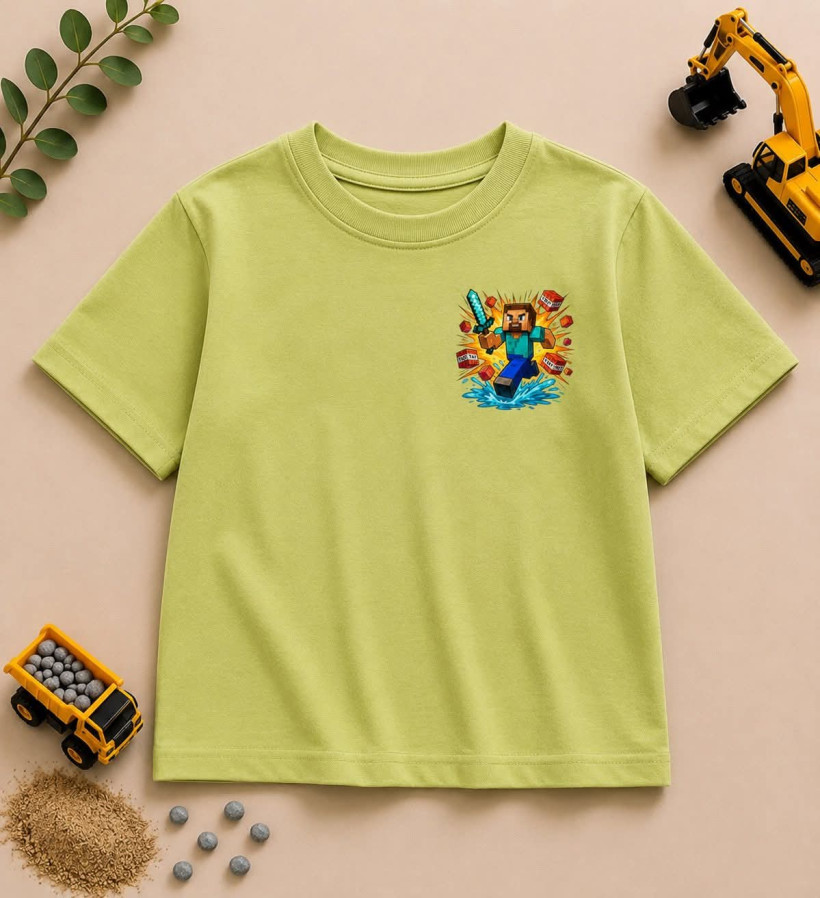 T-SHIRT LIMONKA MINECRAFT MAM TEN LUZ