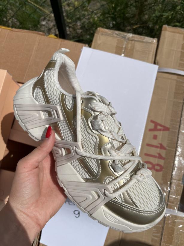 ADIDASY 9 a-118 gold biało złoty adik