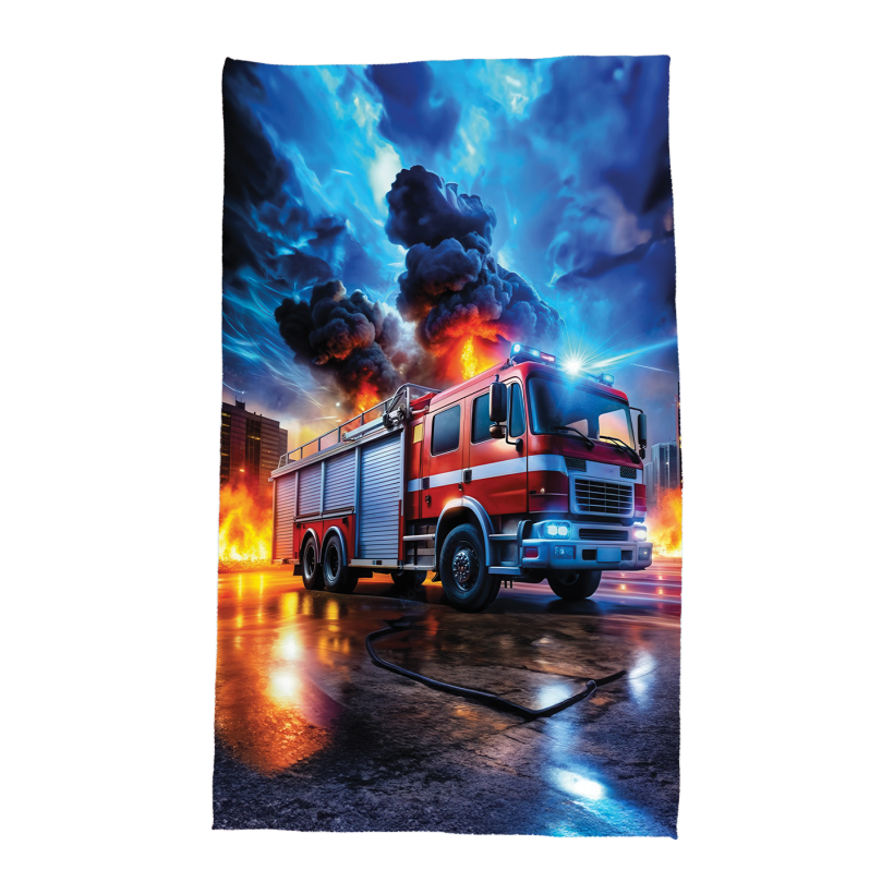 Ręcznik 140cm x 75cm z wzorem Straż