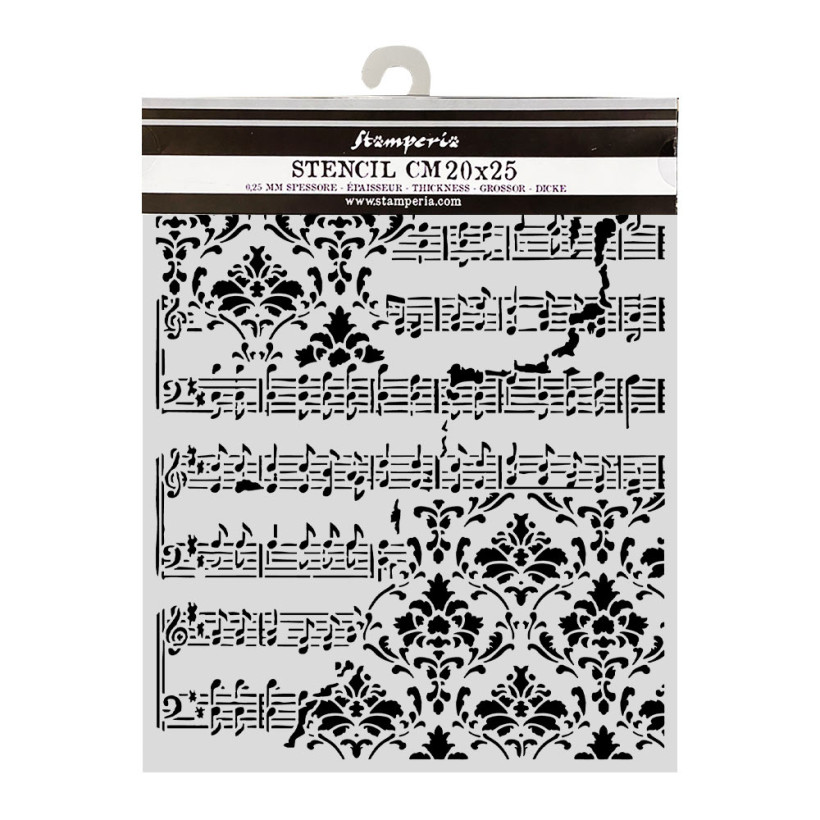 STENCIL SYMPHONY  20X25 SPARTITP E FREGIO - 211