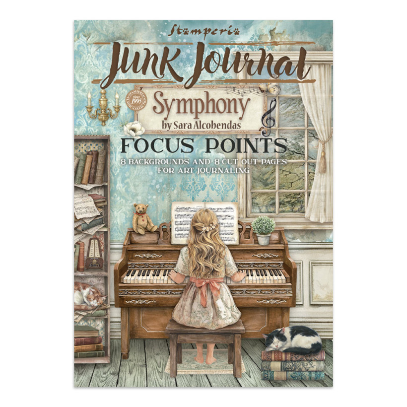 JUNK JOURNAL A5 - SYMPHONY