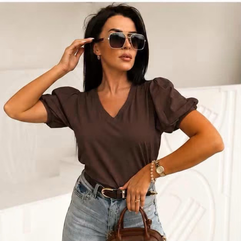 Bluzeczka z bufkami Puffy Soft Bocca