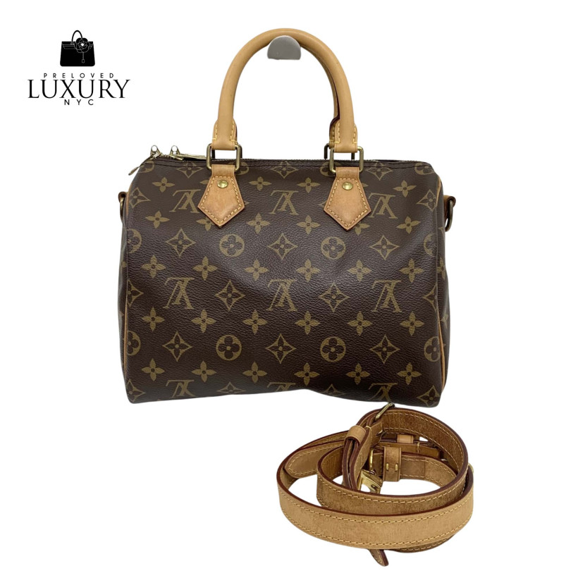 LOUIS VUITTON Monogram Speedy 25 Bandoulière MB1178