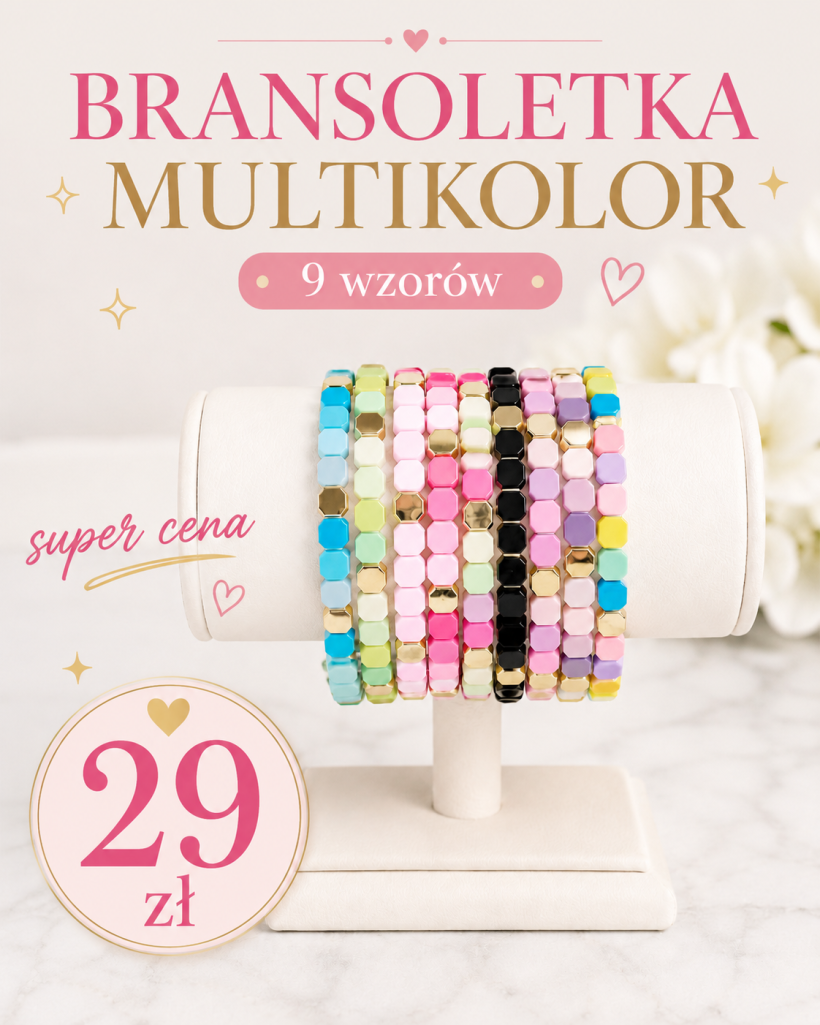 Bransoletka MULTIKOLOR