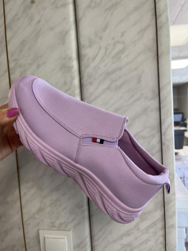 Lato 84 Adidas wsuwany fiolet HB-5 purple 