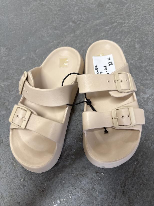 Pianka bez  - piankowe laczki DM613 DK.BEIGE 