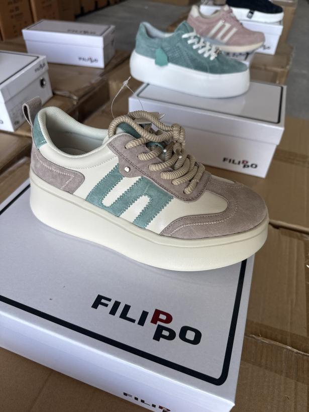 Filip 51 filippo adidas platforma beżowo zielona DP7514/2 beige green