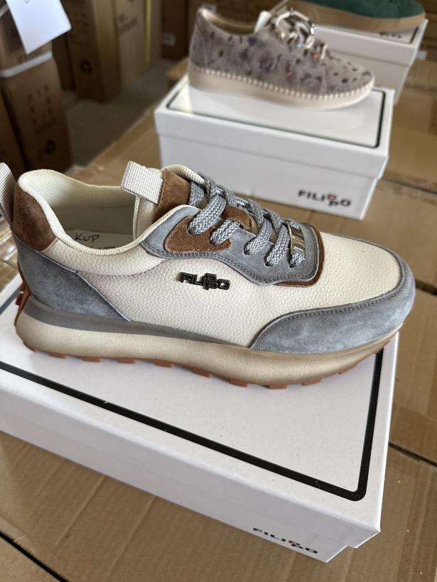 Filip 60 filippo adidas przecierany beżowo szary DP7754/26 beige blue