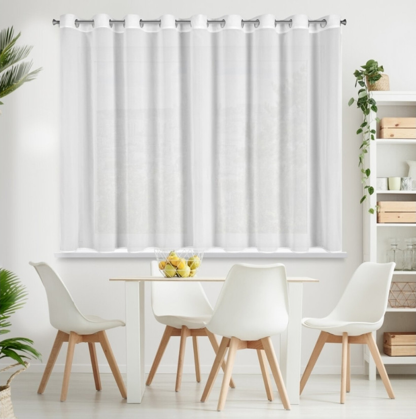 Woal gładki na przelotkach 300x160 