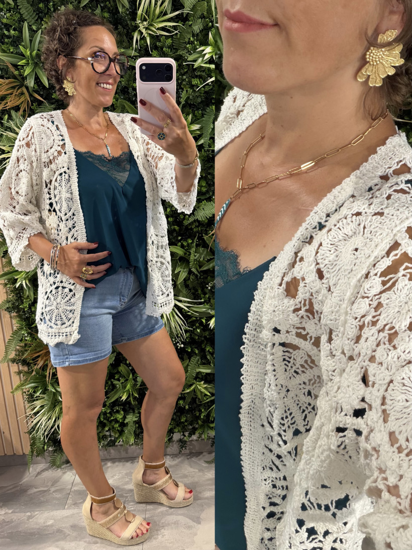 gilet crochet 