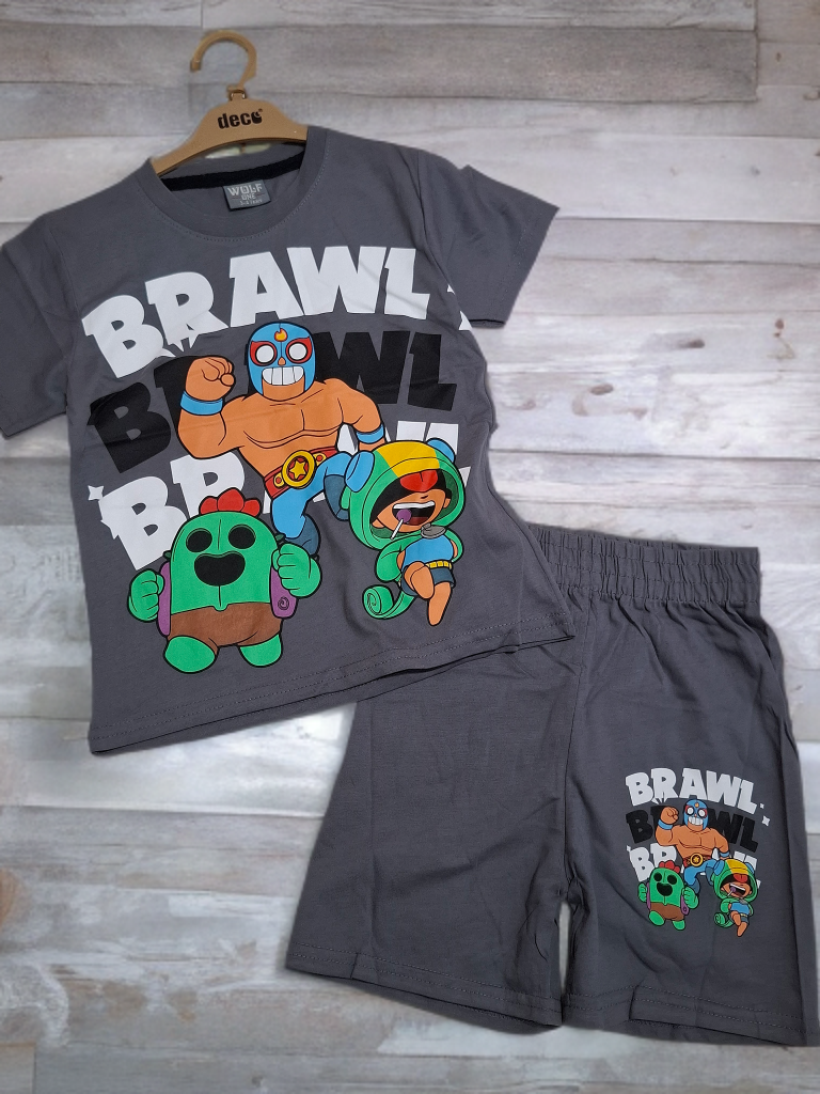 Komplet BRAWL STAR 104-140cm
