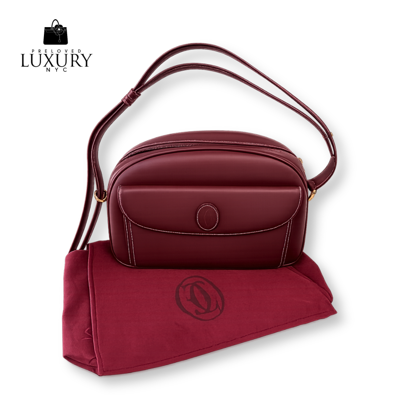 CARTIER Red Shoulder Bag