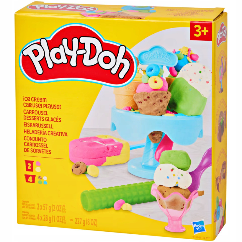PLAYDOH ciastolina PLAY-DOH zestaw ciastoiliny PLAY DOH masa LODY