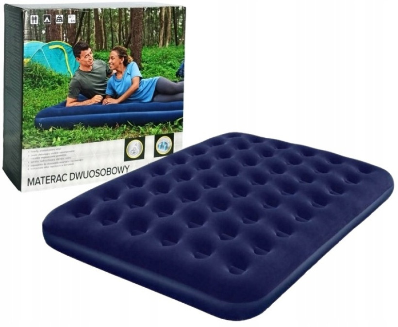 BESTWAY MATERAC DMUCHANY DWUOSOBOWY 192 x 135 x 22cm