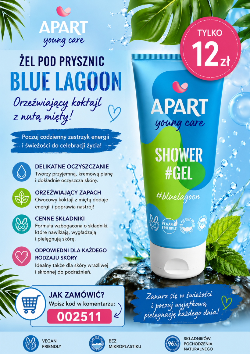 Żel pod prysznic Blue