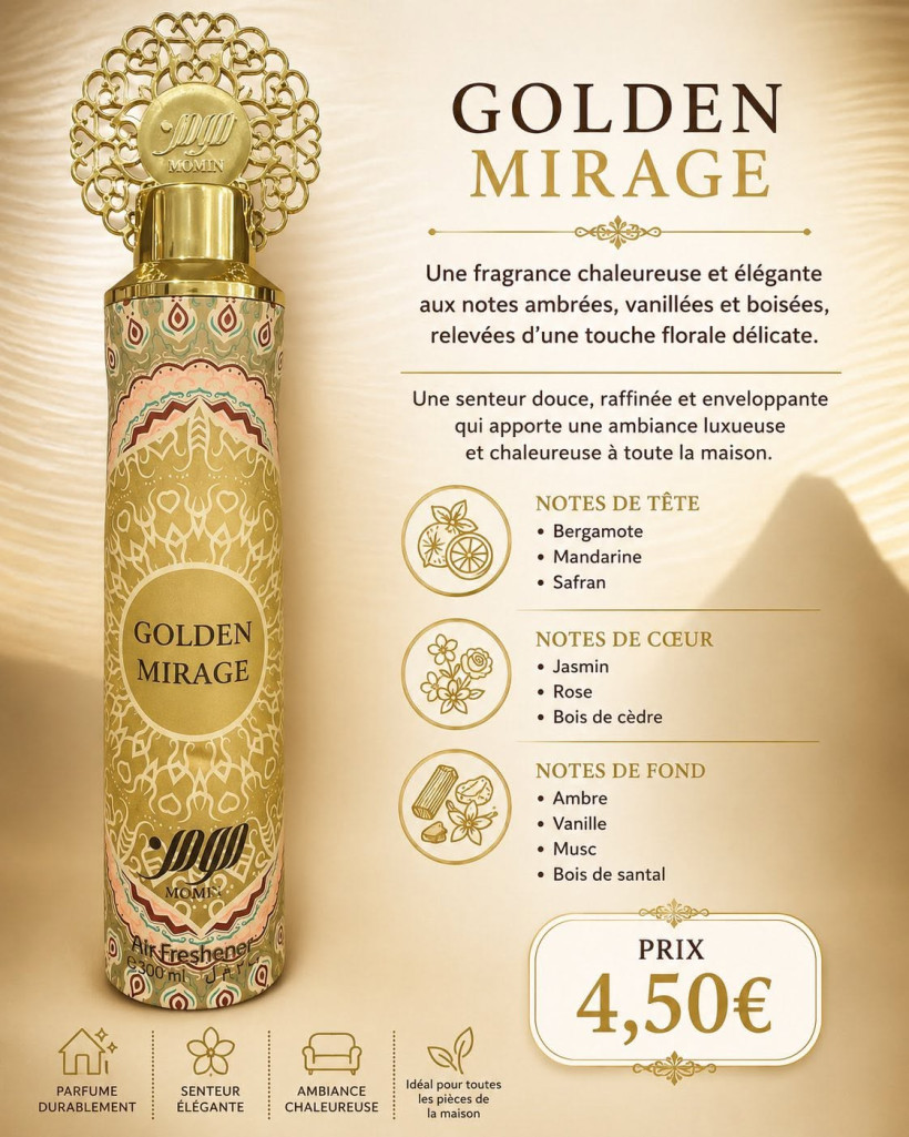 SPRAY Golden mirage