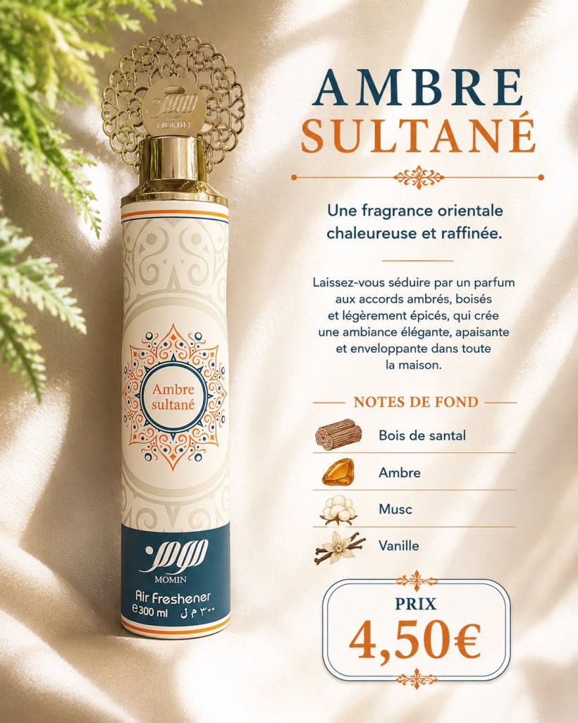 Spray Ambre sultané