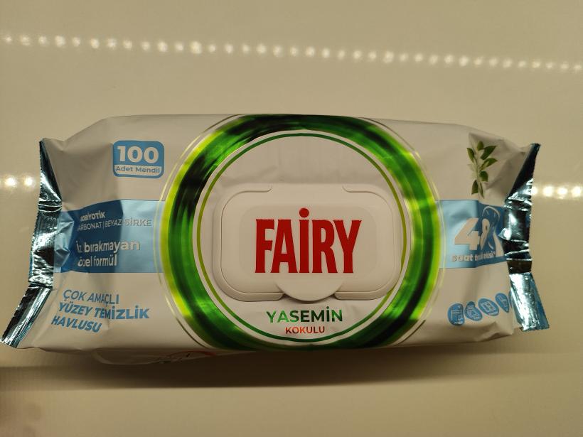  Fairy Chusteczki Czyszczące 100 szt. – Zapach Jaśminu