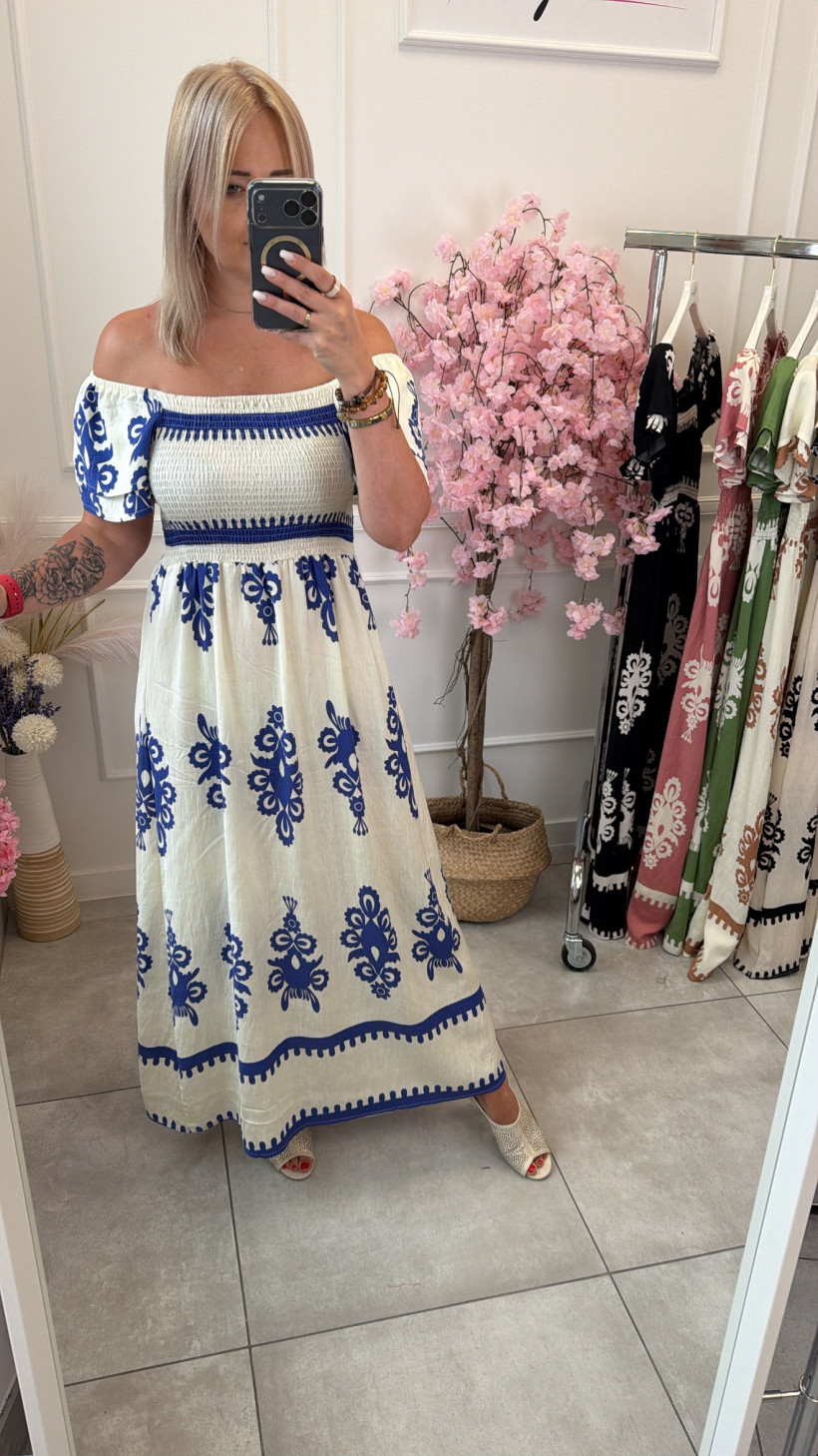 Sukienka boho maxi 15172