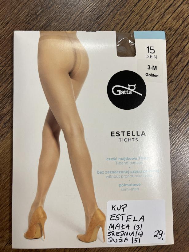 Estela Rajstopy Gatta Estella kolor golden