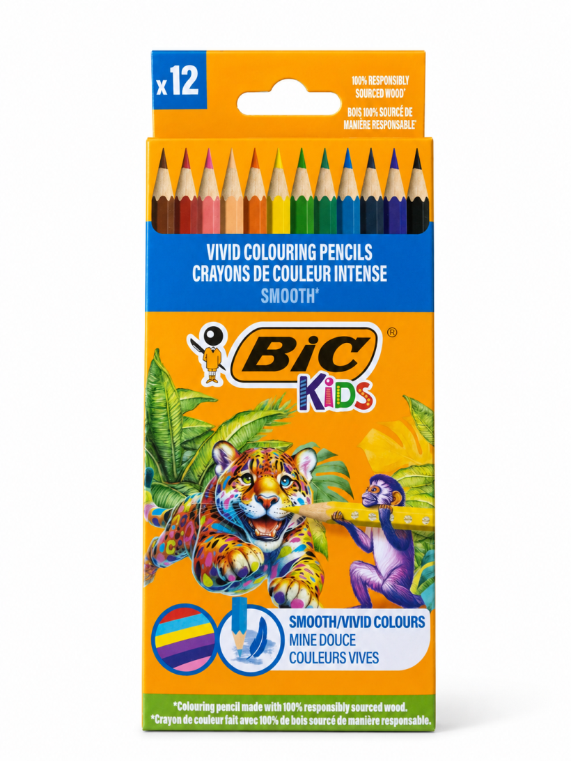 Bic kida kredki  12 kolorów 