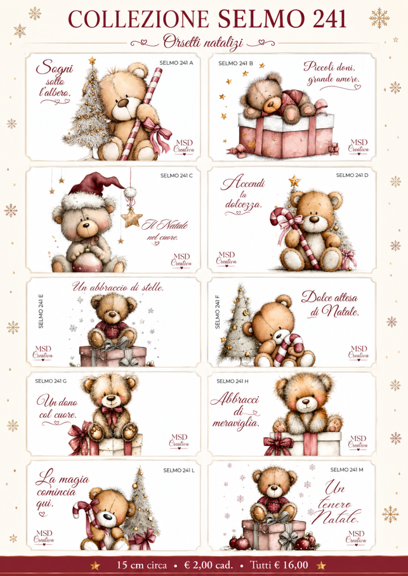 DTF " I DONI DEL CUORE" 15X15 C.CA