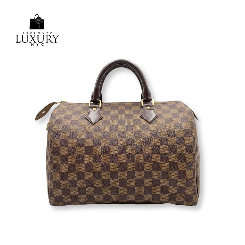 LOUIS VUITTON Damier Speedy 30 Bag