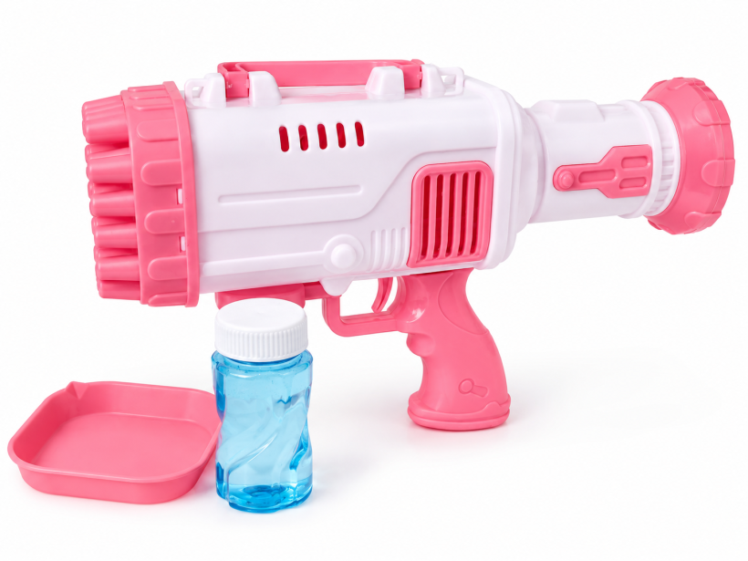 Pistolet maczany do baniek mydlanych 