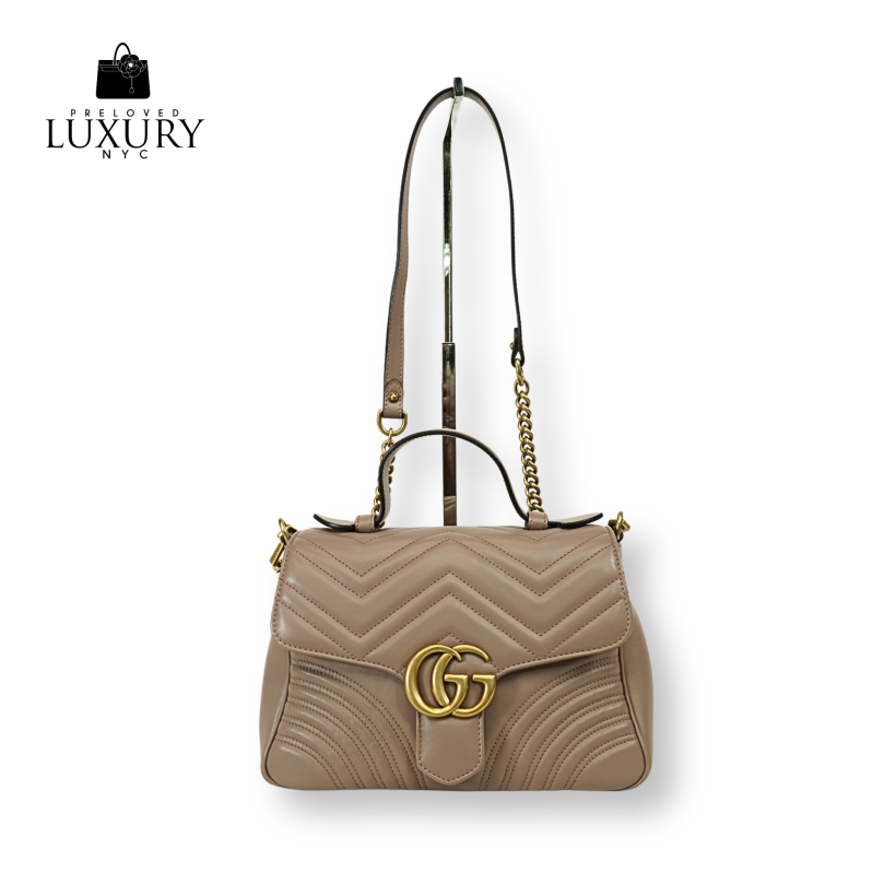 GUCCI Marmont Small Top Handle Bag