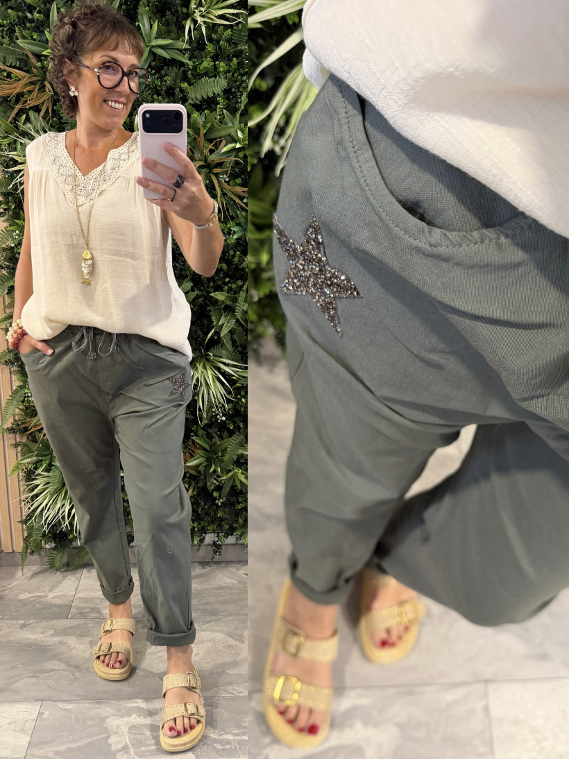 pantalon magique étoile 