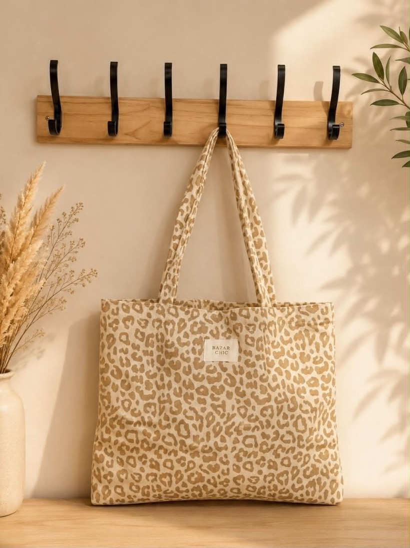 sac léopard bazar chic