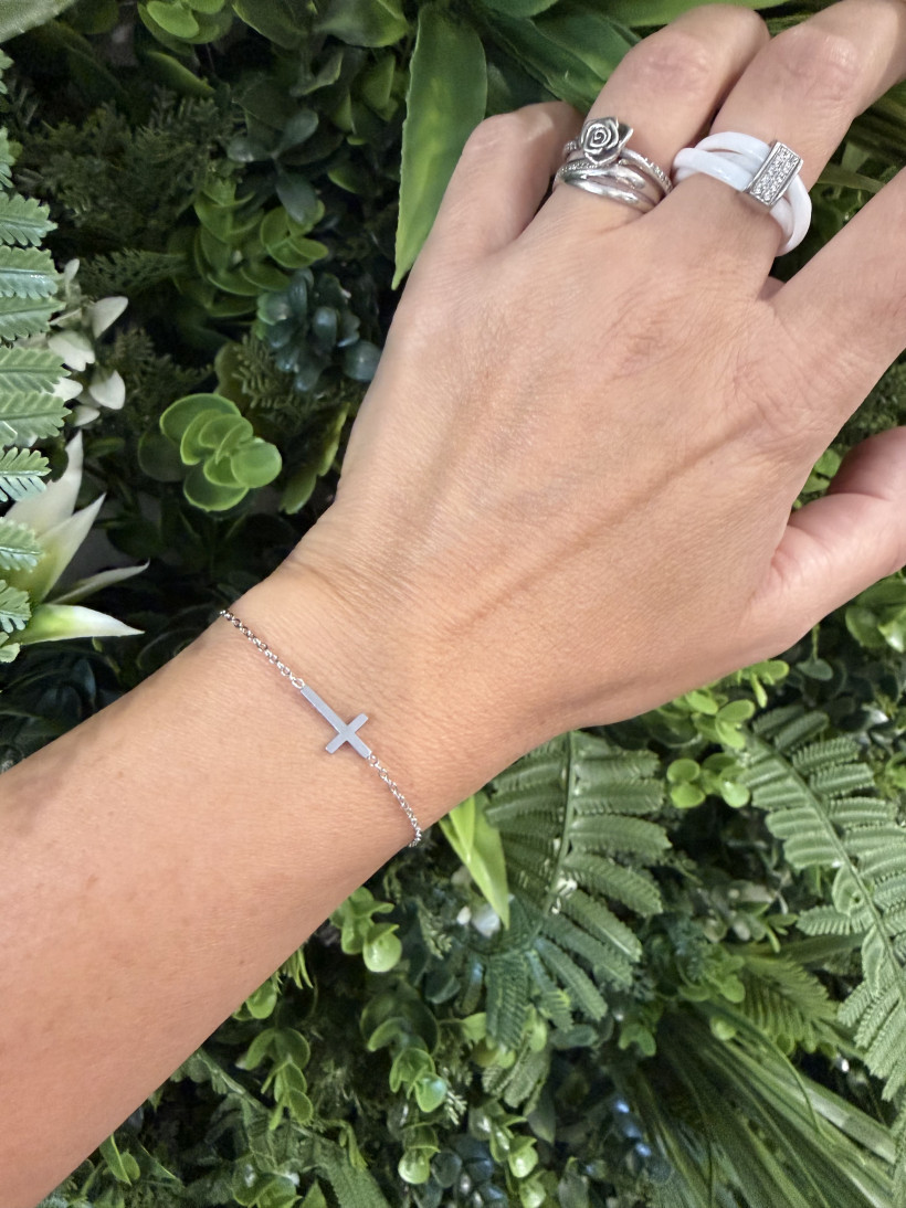 bracelet croix