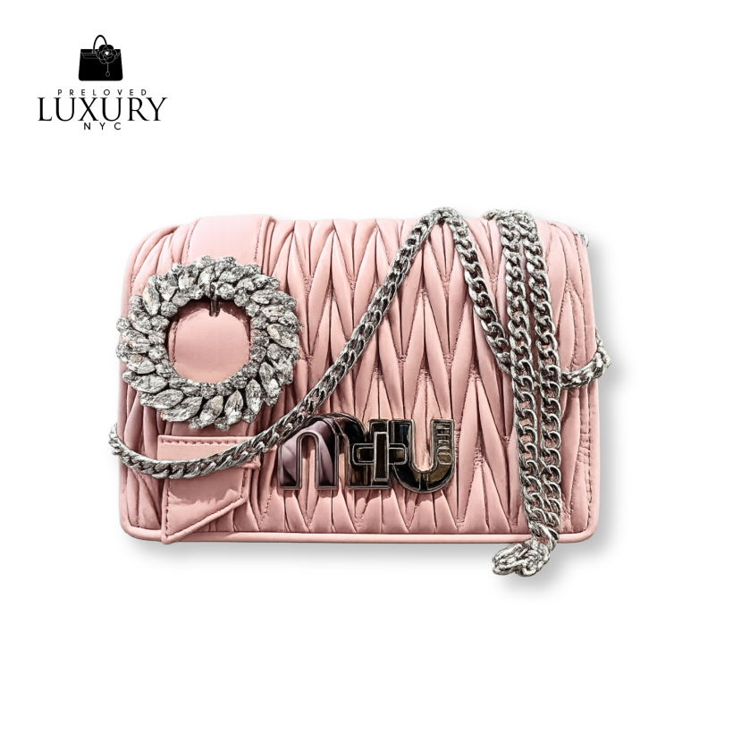 MIU MIU Matelassé Shoulder Bag