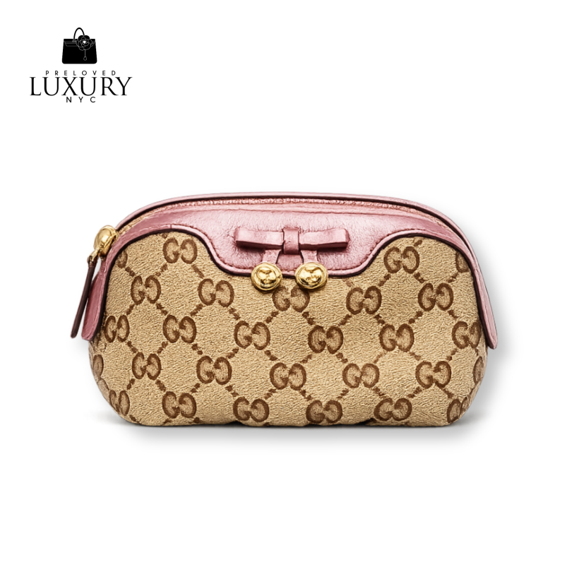 GUCCI GG Canvas Pouch