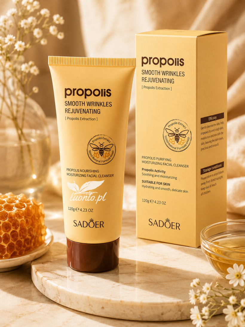 Żel do mycia twarzy KS654 propolis