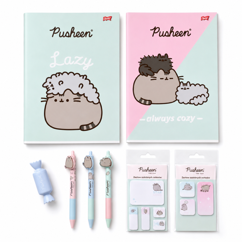 Zestaw szkolny Pusheen od St. Majewski