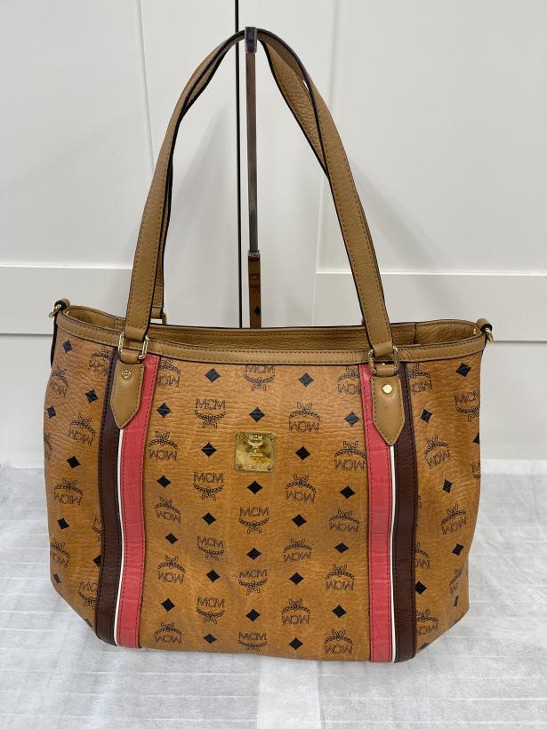 MCM Visetos Tote Bag
