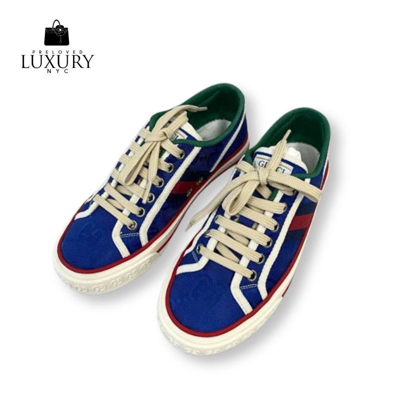 GUCCI Tennis 1977 Canvas Sneakers