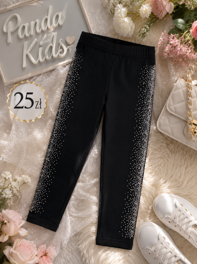 Getry kryształki czarne