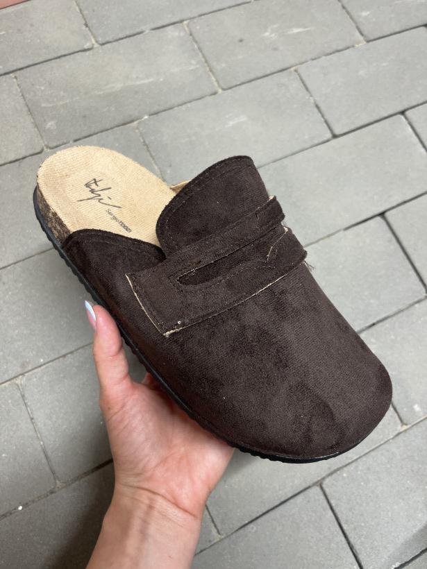 FRANCJA 4 klapek sergio todzi ns008 Brown brązowy laczek kryte przody