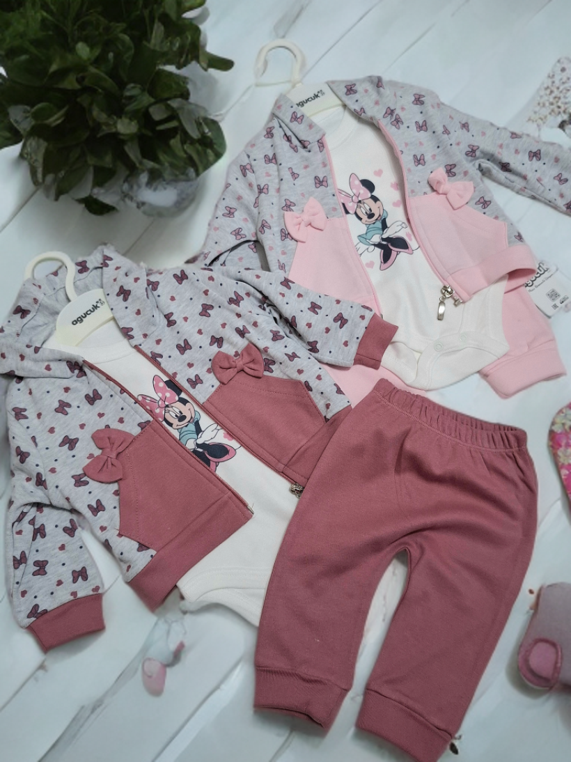Komplet 3-cz. MINNIE 68-80cm