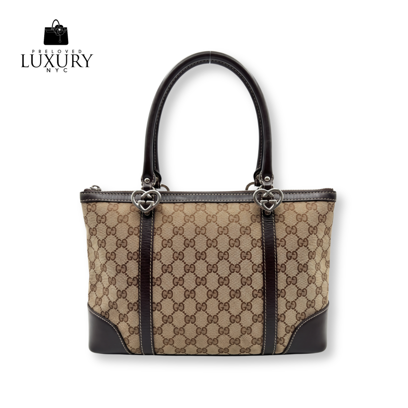 GUCCI GG Canvas Tote Bag