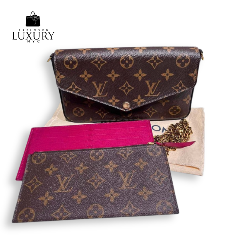 LOUIS VUITTON Monogram Pochette Félicie