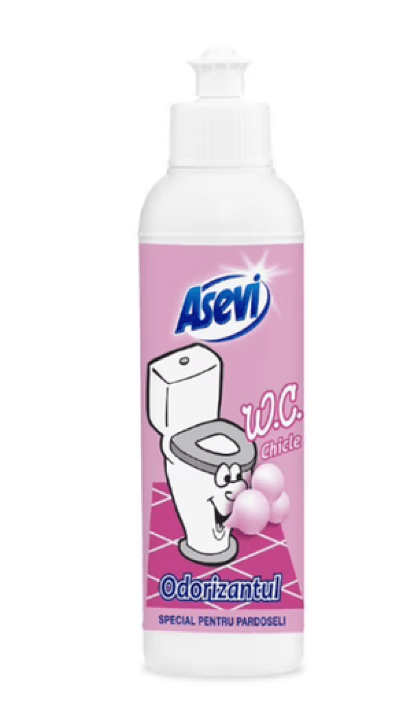 ASEVI Odświeżacz w płynie do toalety i łazienki  Guma Balonowa 200ml