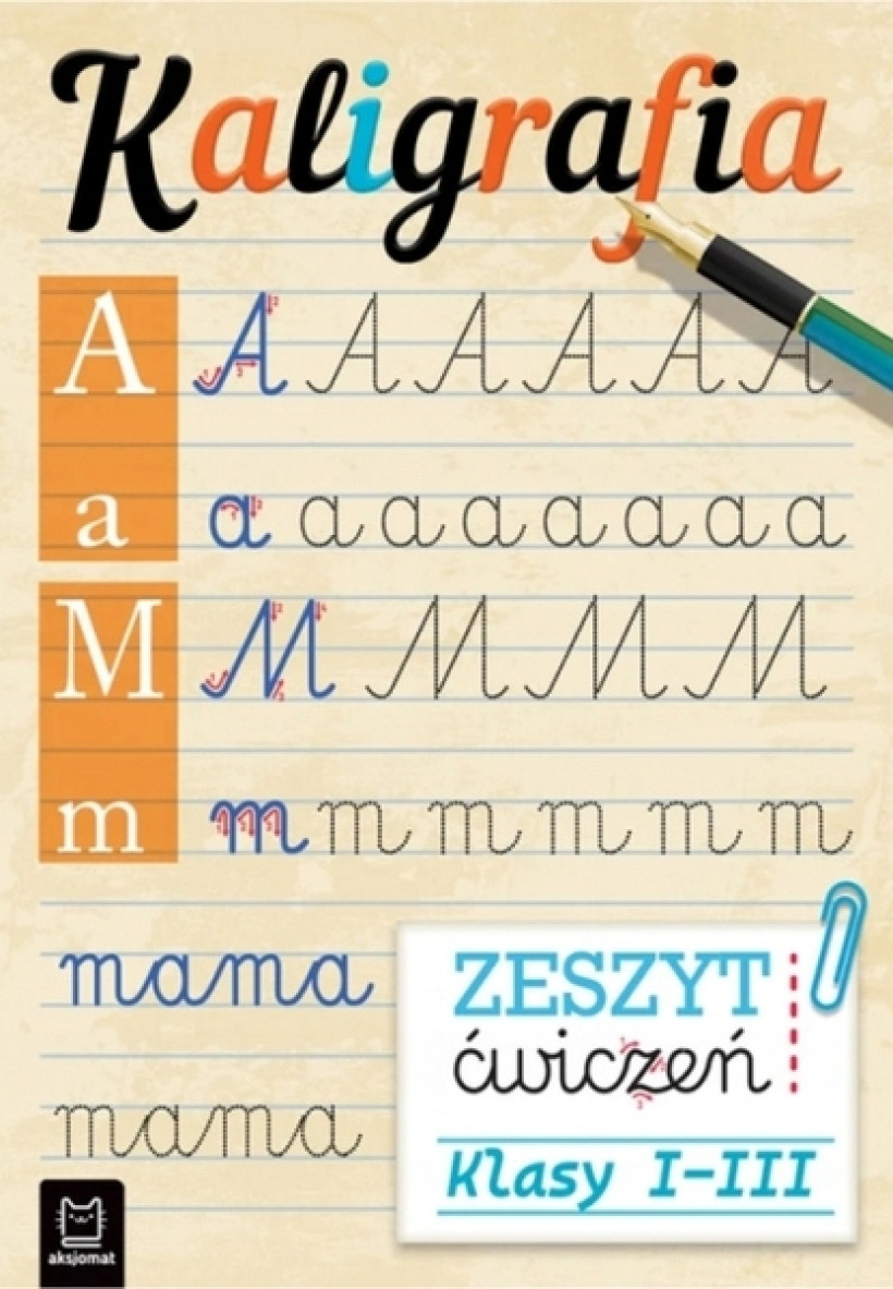 Kaligrafia Zeszyt ćwiczeń